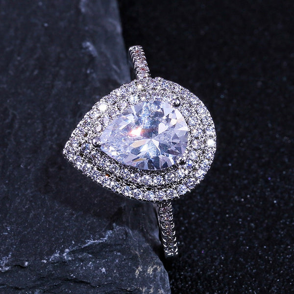 Wedding Rings for women Silver OL Finger Engagement Rings